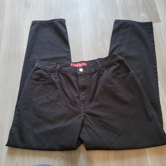 Levis 550 Mens Relaxed Stretch Classic Jeans Black Size 14M - Picture 2 of 6